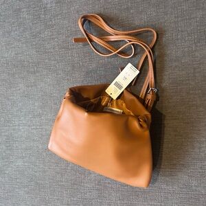 Anthropologie Tan Crossbody Bag